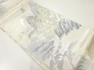 アンティーク　嵯峨野織出し袋帯（材料）
